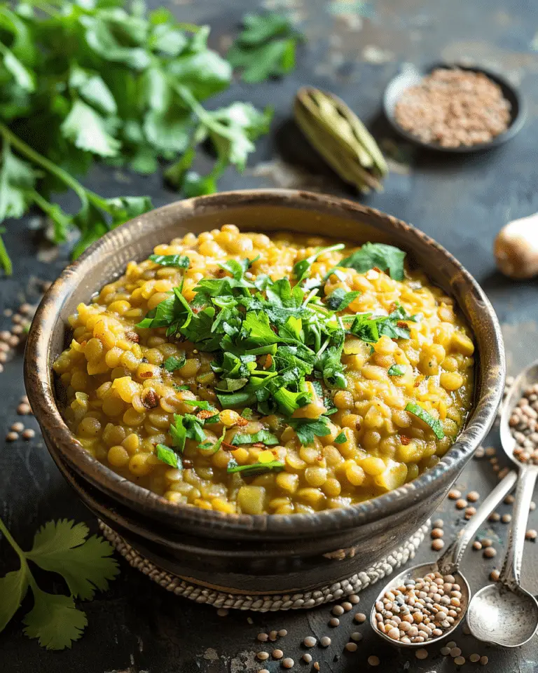 Ethiopian Lentils (Misir Wat)