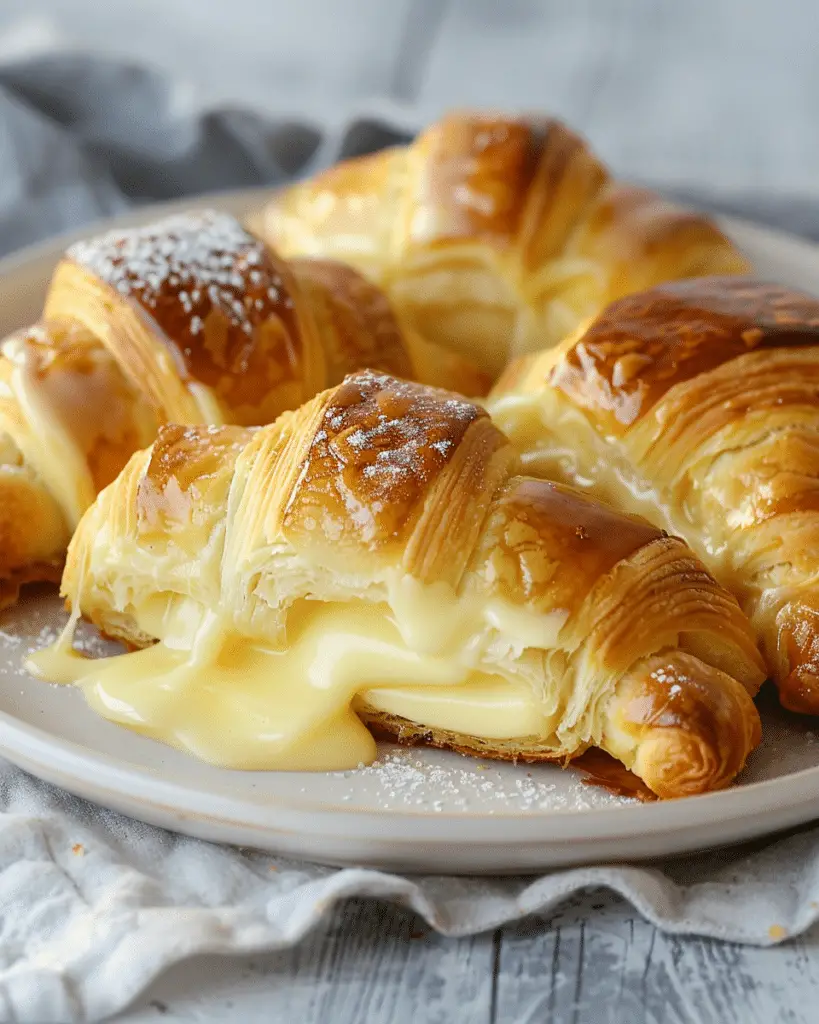 The Best  Lemon Cheesecake Crescent Rolls