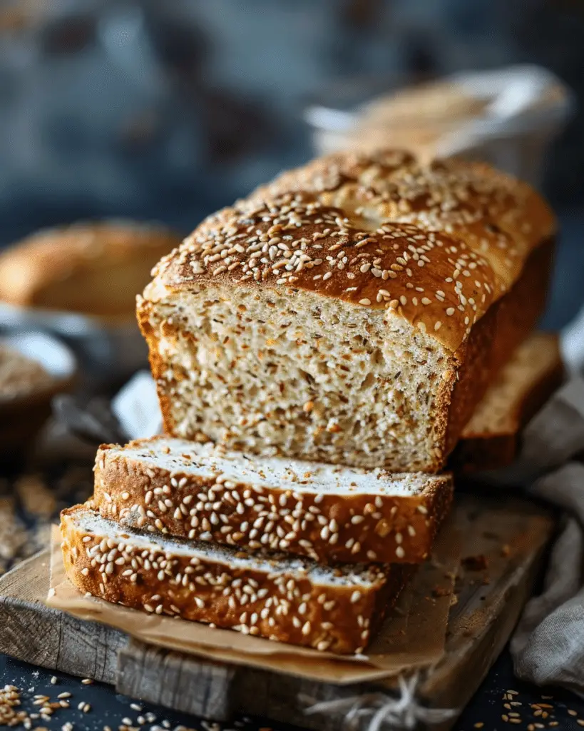Gevlochten Sesambroodjes met Kip