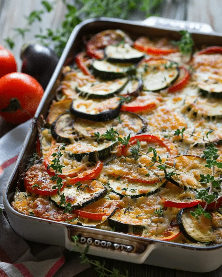 Briam: A Traditional Greek Vegetable Bake