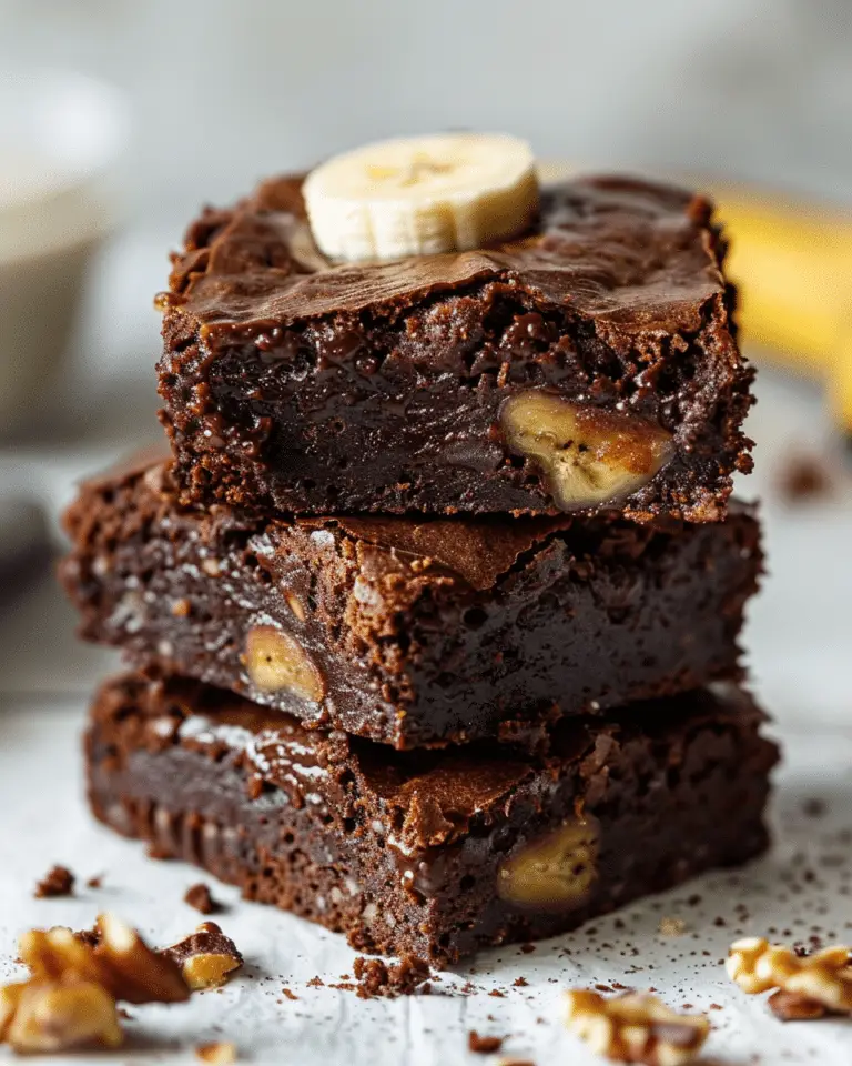 30-Minute Banana Brownies