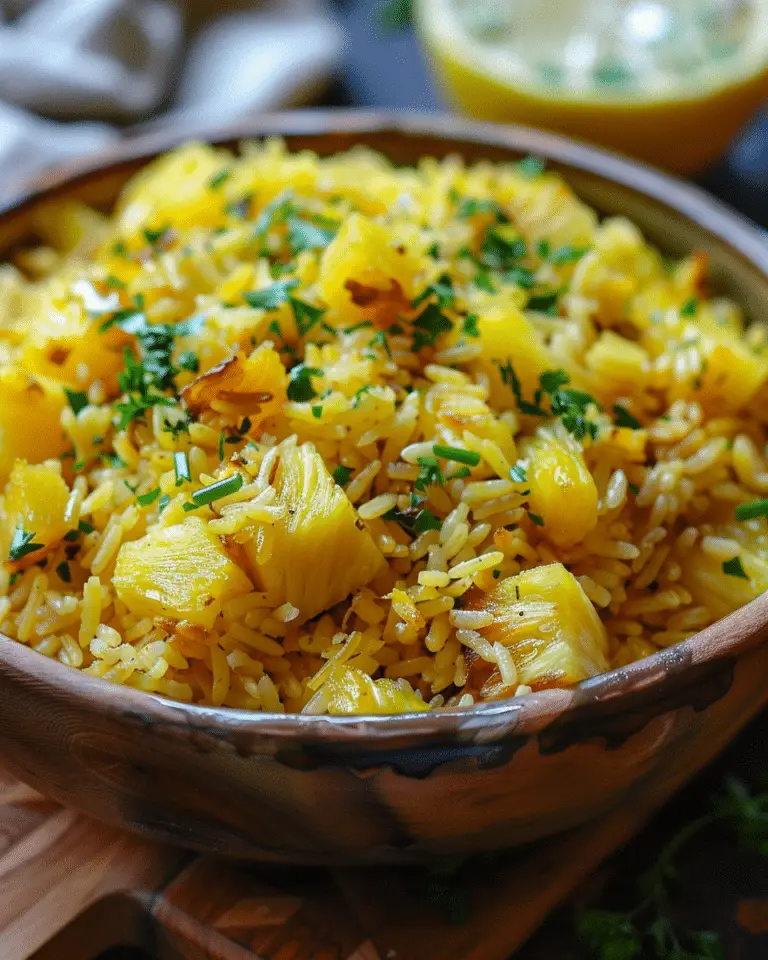 Pineapple Rice