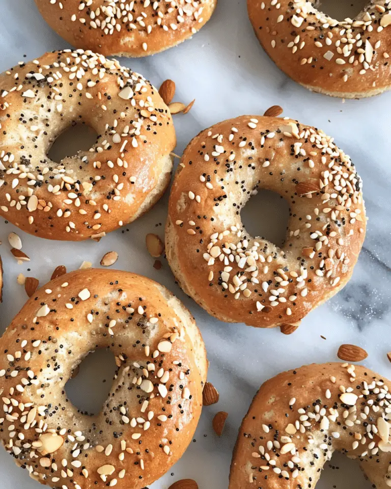 Almond Flour Protein Bagels (Keto-Friendly & Gluten-Free)