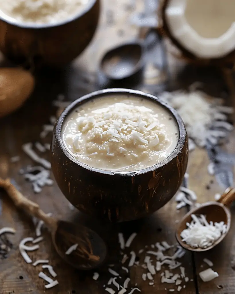 Tender Coconut Pudding