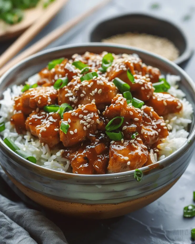 Best  Baked Honey Sesame Chicken