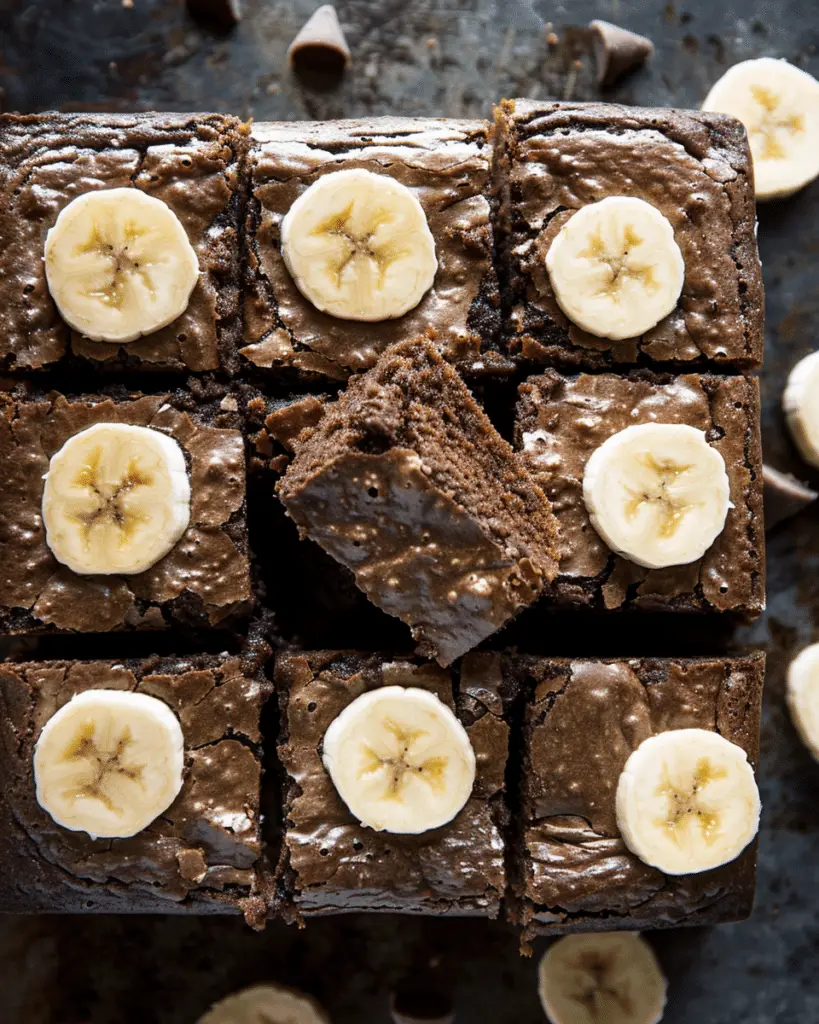 Banana Bread Brownies