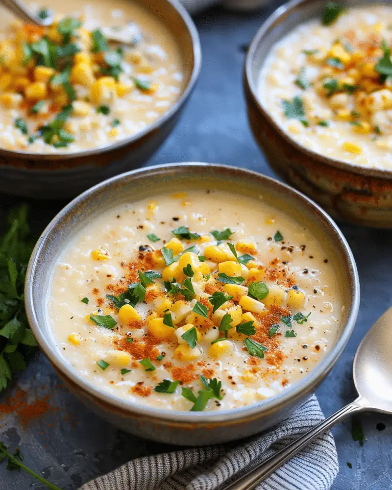 Mexican Street Corn Soup