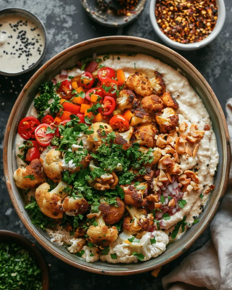 Savor a Flavor-Packed Cauliflower Shawarma Bowl Tonight