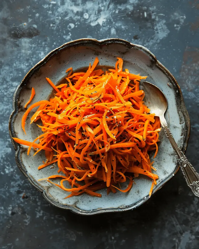 Viral Raw Carrot Salad