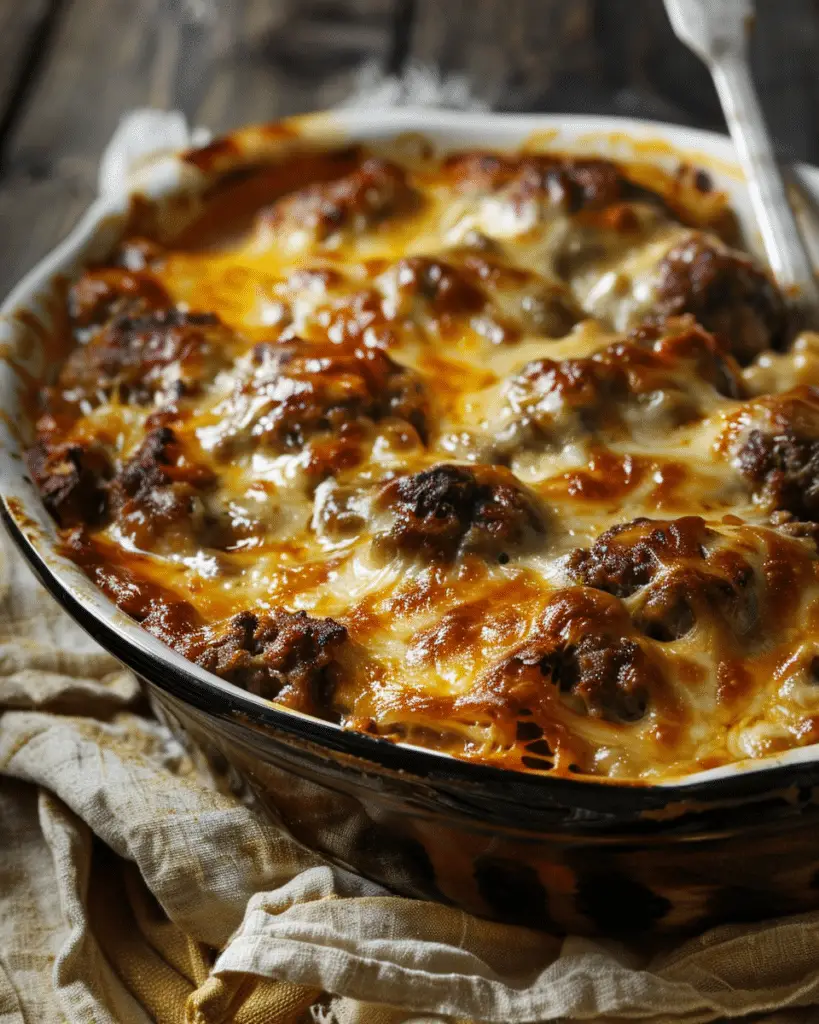 Amish Hamburger Steak Bake