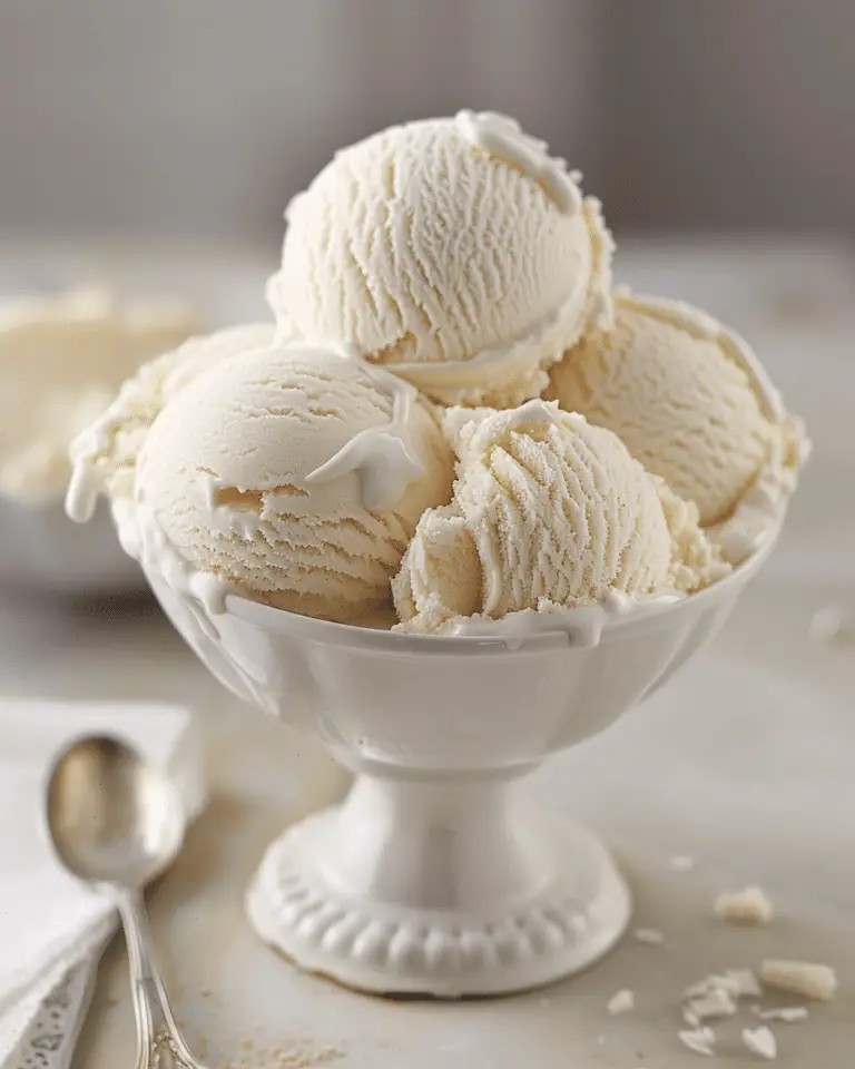 Dairy-Free Vanilla Protein Ice Cream