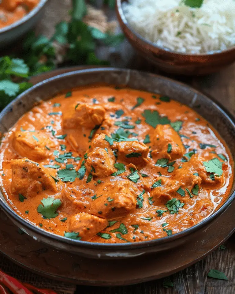 Creamy Chicken Tikka Masala Recipe