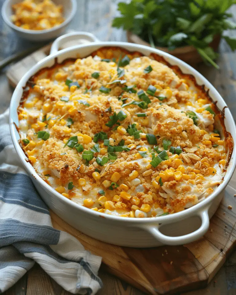 Street Corn Chicken Casserole