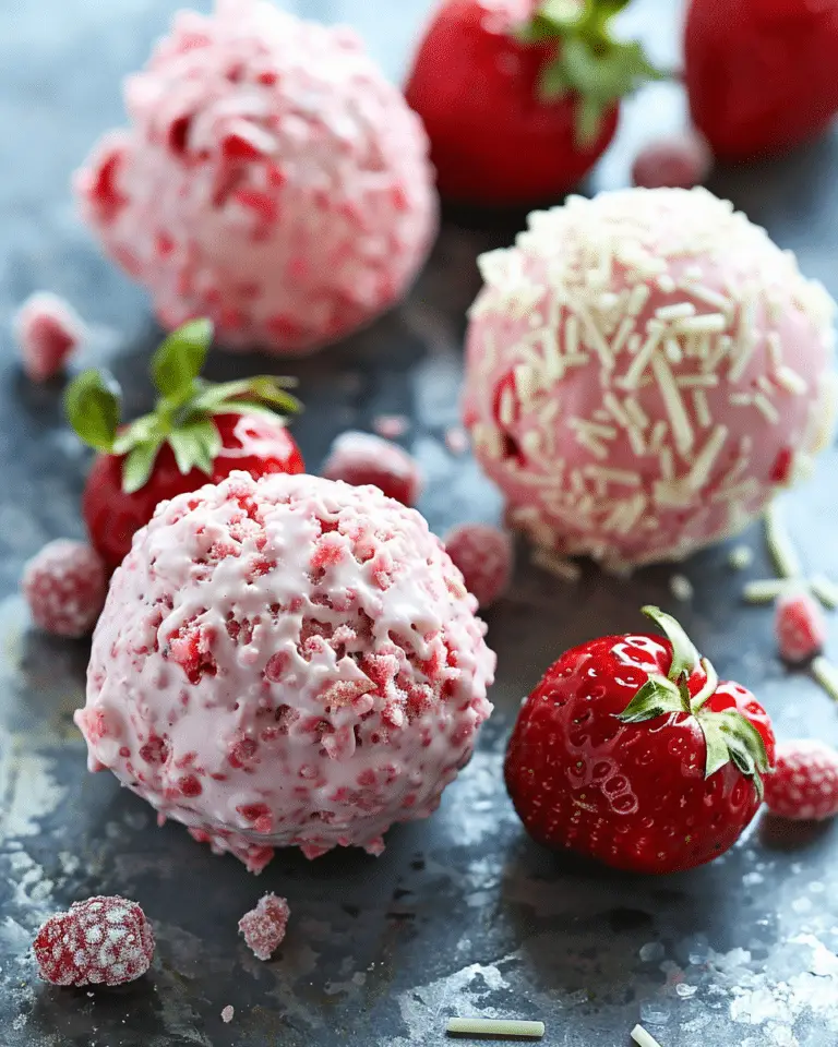 Strawberry Cheesecake No-Bake Energy Bites