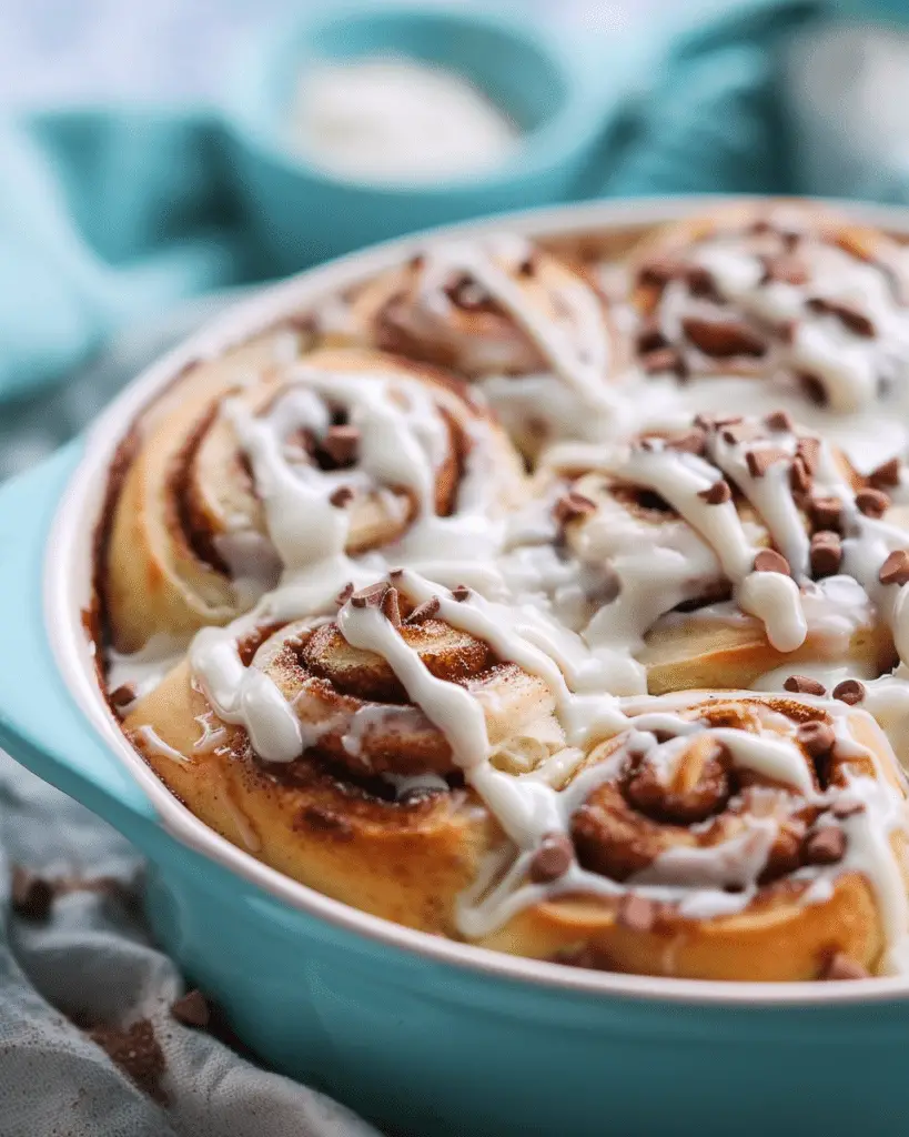 S’mores Cinnamon Rolls