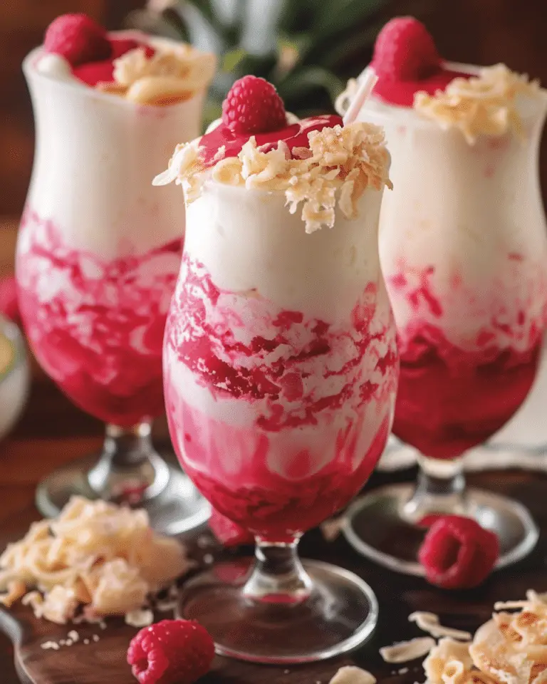 Raspberry Colada Twist
