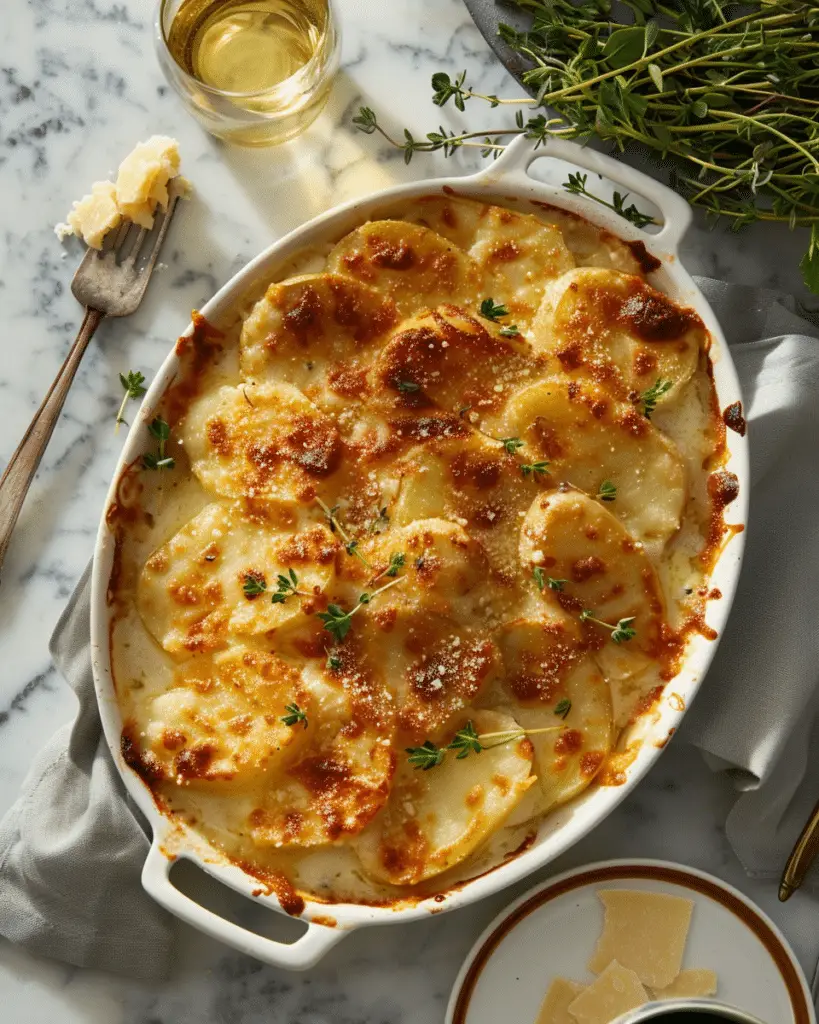 Parmesan Scalloped Potatoes
