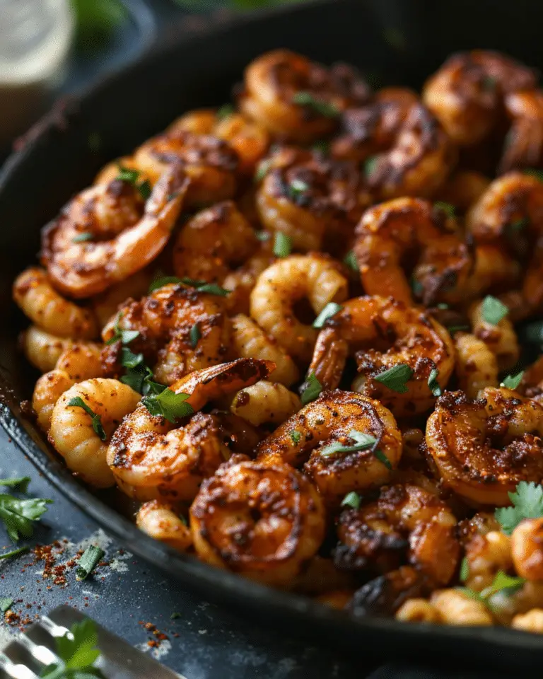 Savor Blackened Shrimp Cavatappi for a Cozy Night In