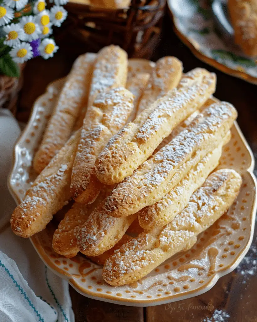 Homemade Savoiardi (Italian Ladyfingers)