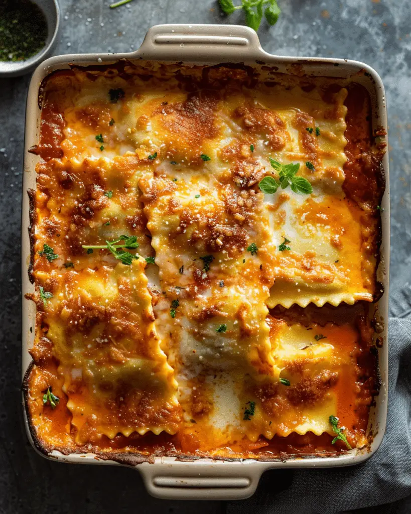 Easy Baked Ravioli: A Comforting Weeknight Dinner