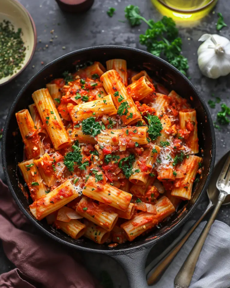 Rigatoni Arrabbiata