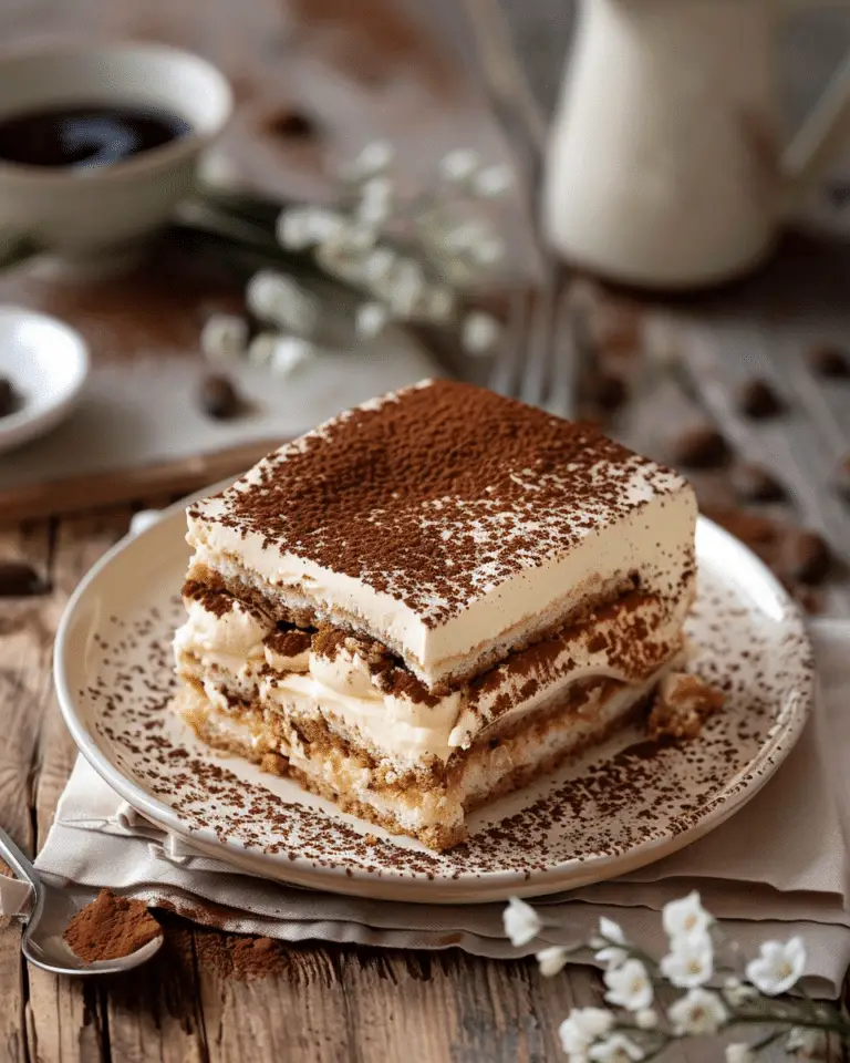 Authentic Italian Tiramisu