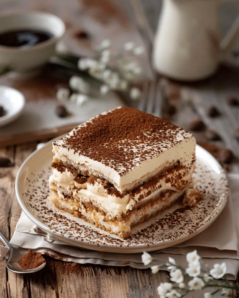 Authentic Italian Tiramisu