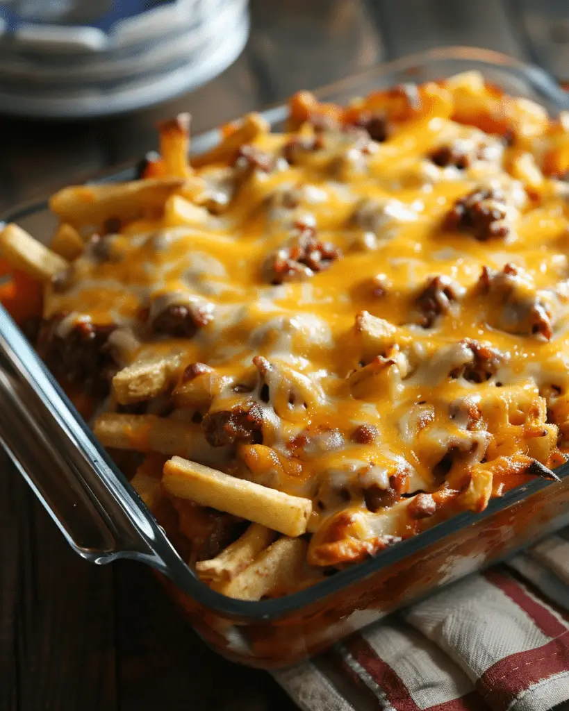 Cheeseburger and Fries Casserole: A Comfort Food Classic