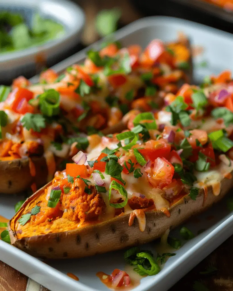 Southwest Stuffed Sweet Potatoes