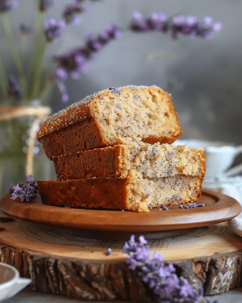 Heavenly Lavender Banana Bread That Will Brighten Your Day