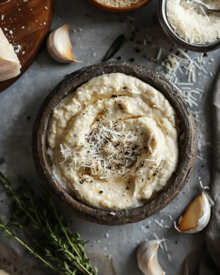 Garlic Parmesan Sauce