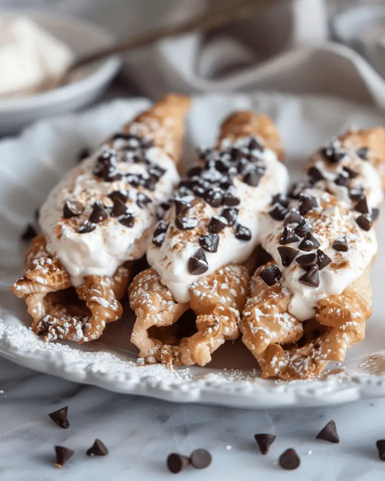 Authentic Homemade Cannoli Recipe