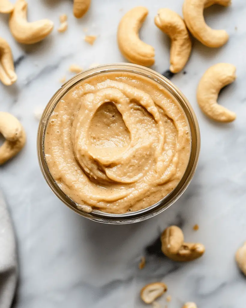 Easy Homemade Cashew Butter Recipe