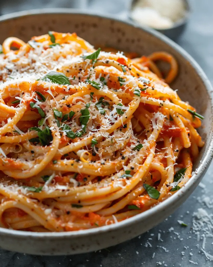 Best  Creamy Tomato Garlic Pasta