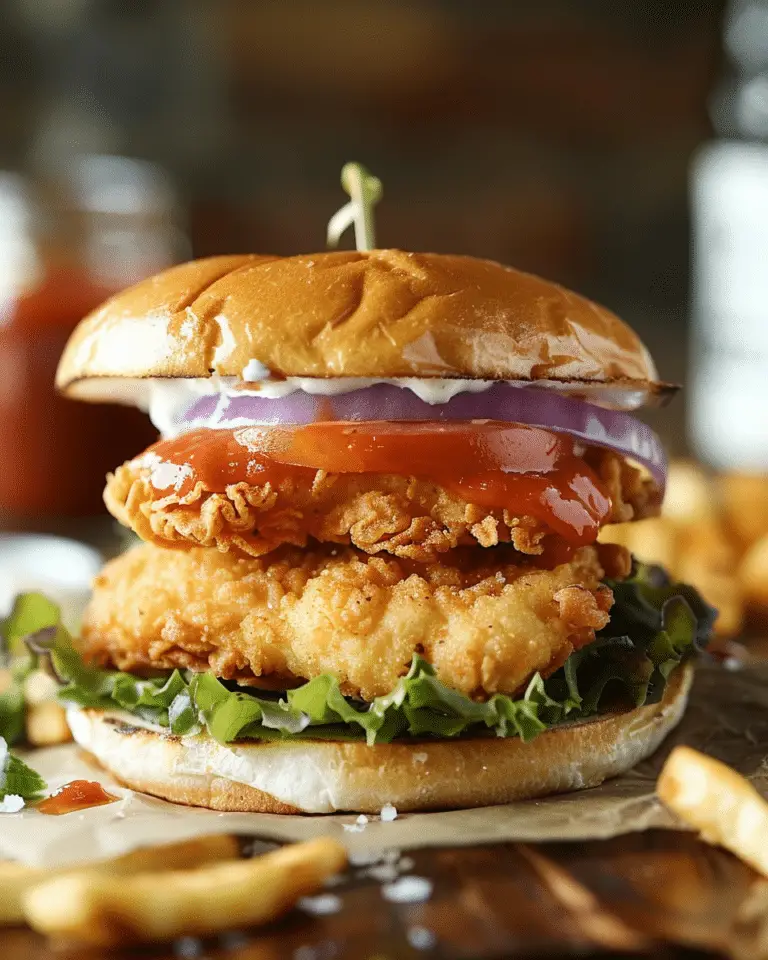 Chicken Nugget Sandwich