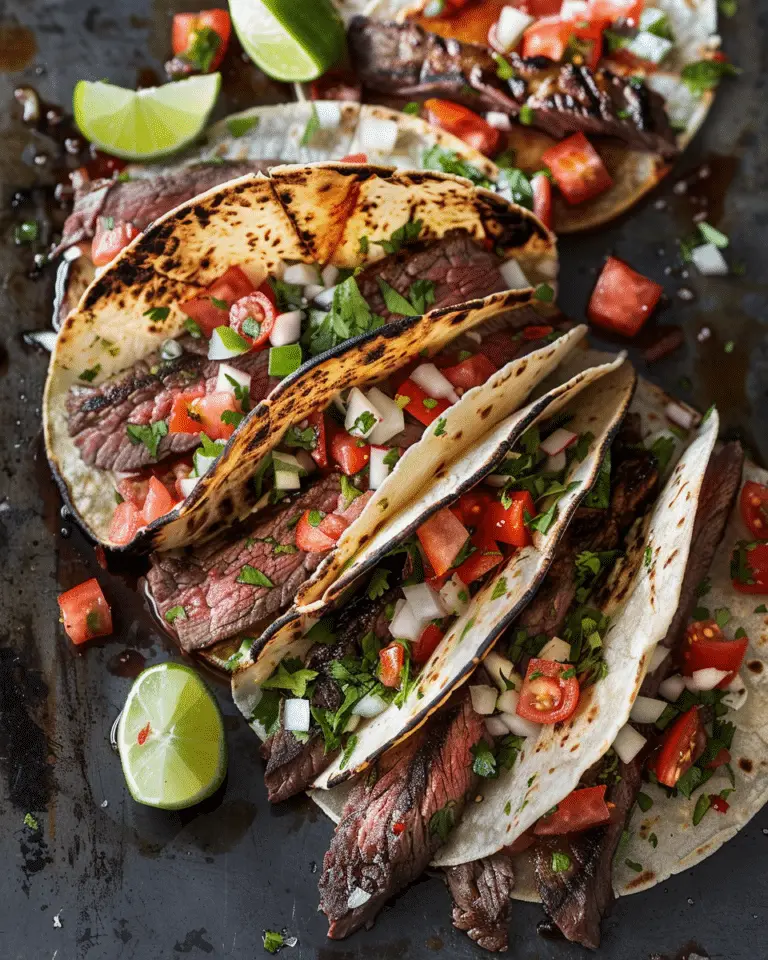 Skirt Steak Tacos