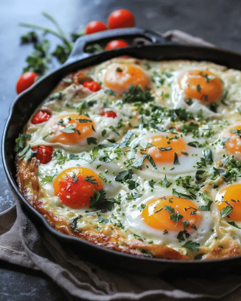 Baked Egg Tortilla