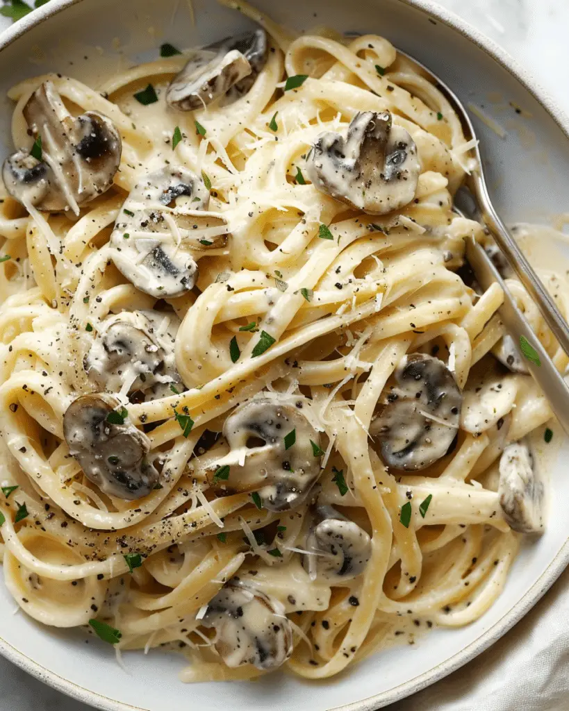 Best  Creamy Mushroom Pasta