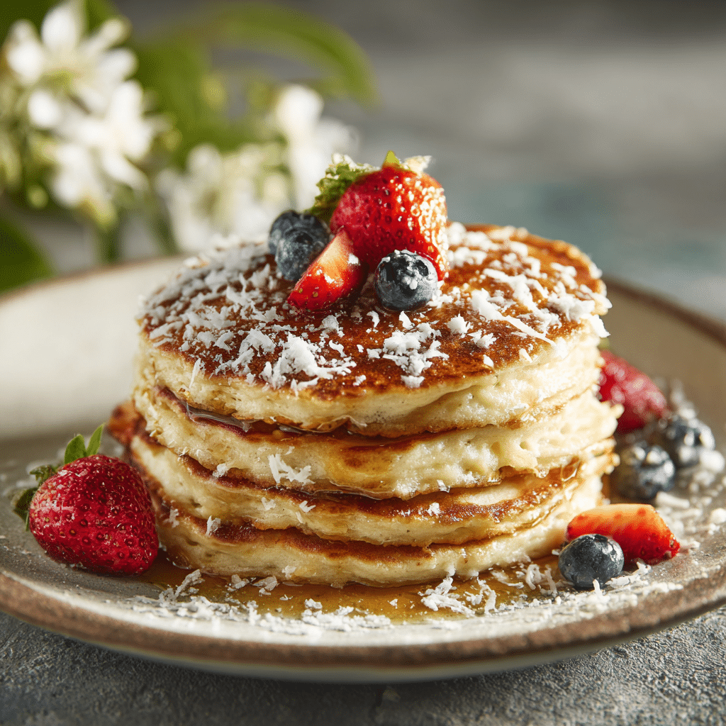 5-Ingredient Almond Flour Pancakes