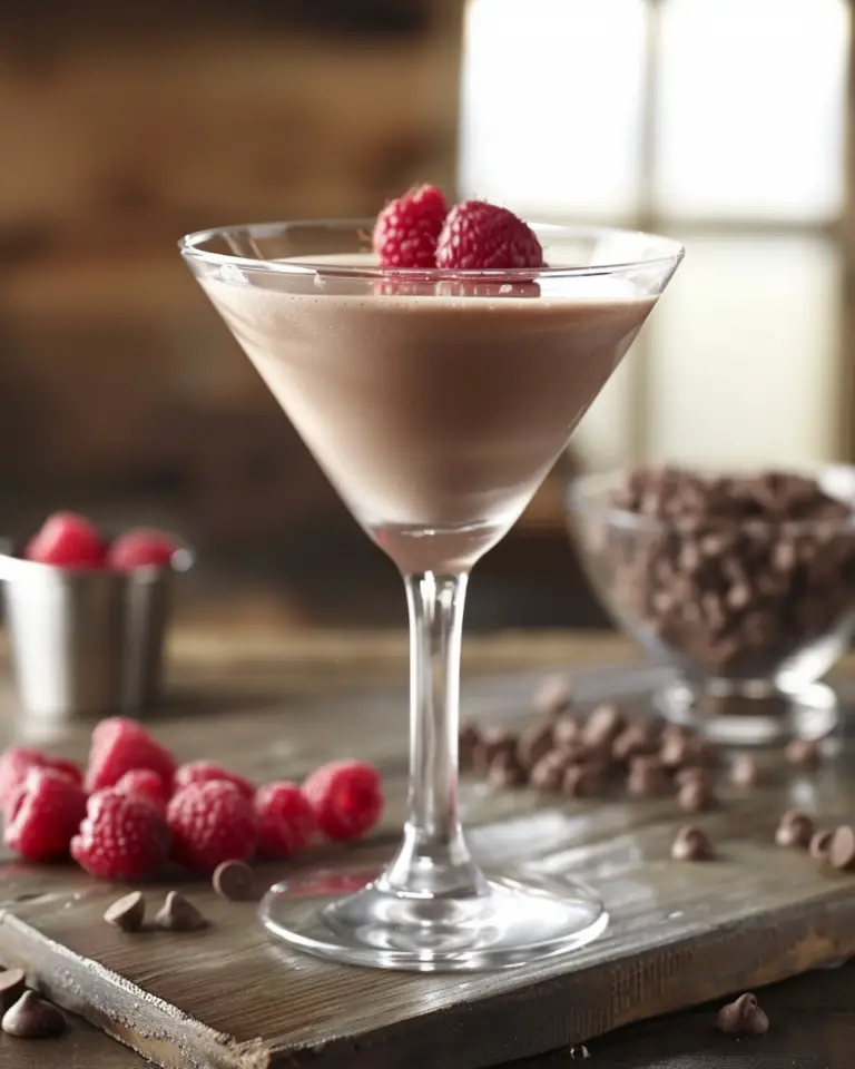 Chocolate Raspberry Martini