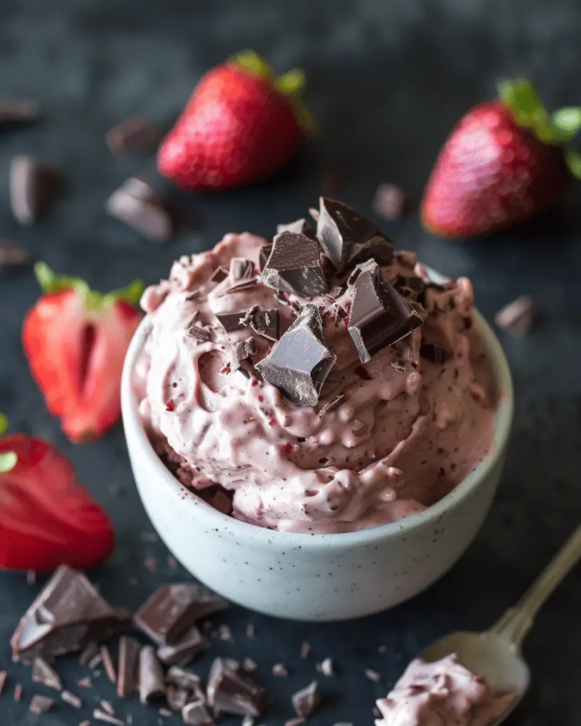 Healthy Chocolate Strawberry Yogurt Clusters Recipe