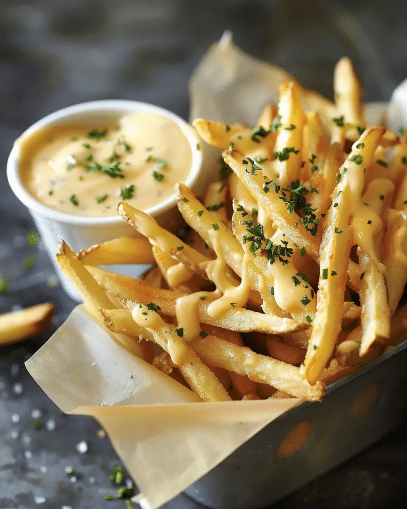 Ultimate Cheese Sauce for Fries