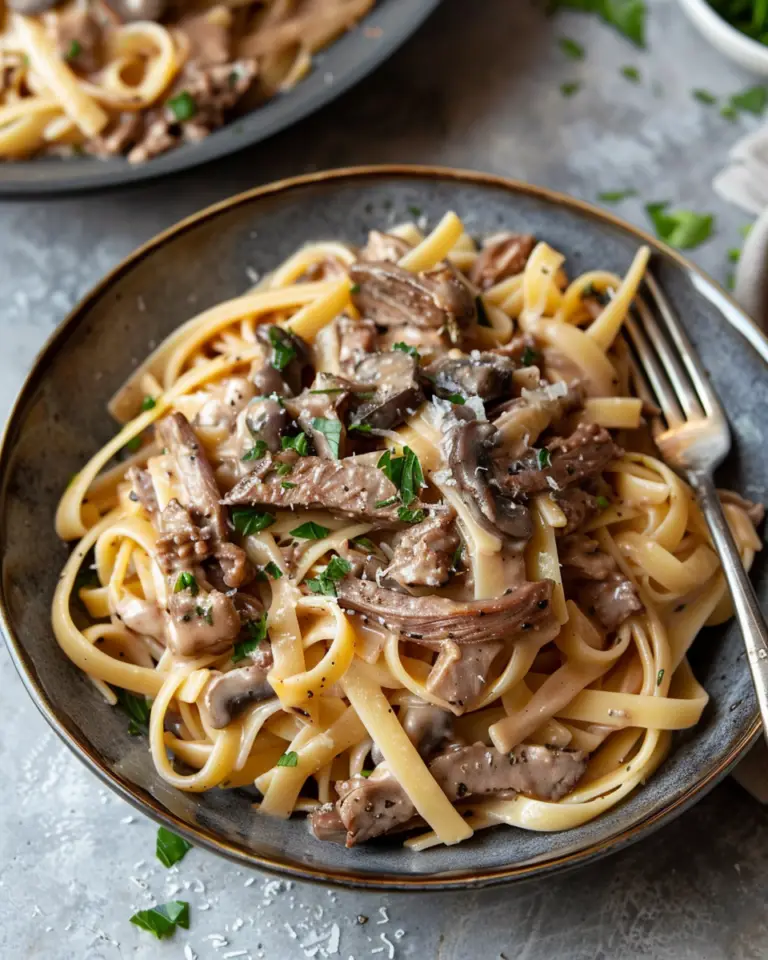 The Best  Philly Cheesesteak Pasta