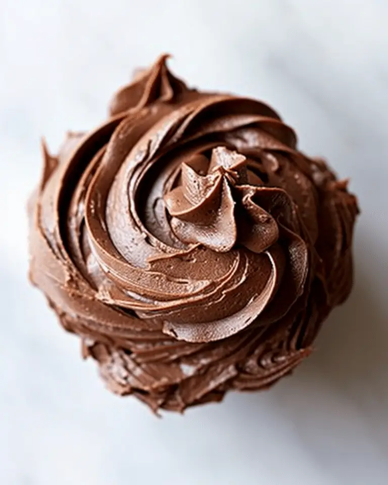 Perfect Chocolate Buttercream Frosting