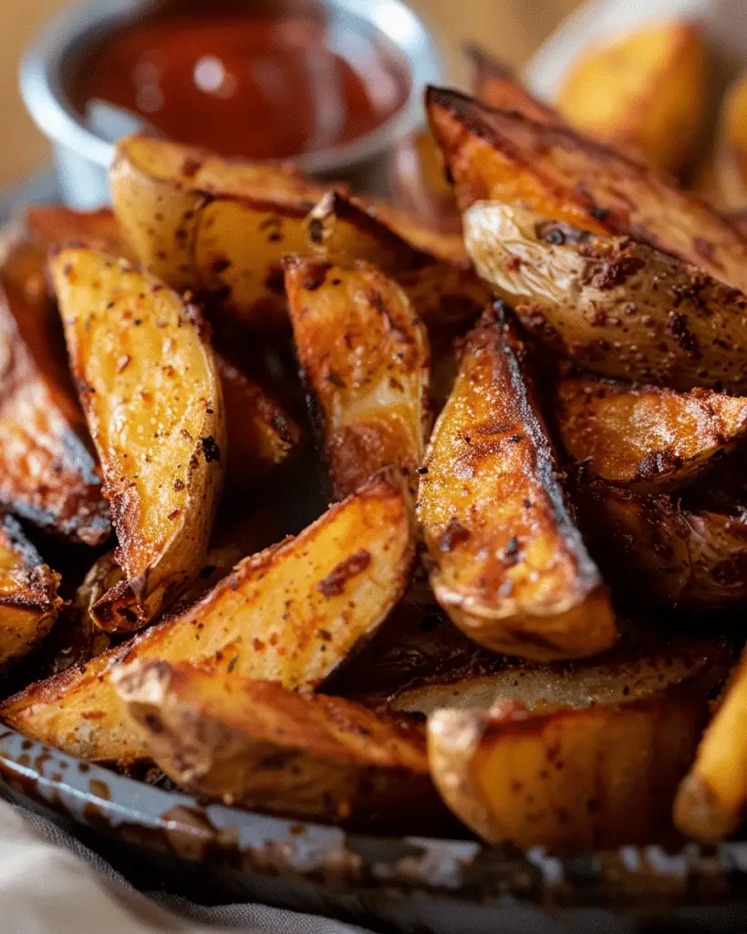 Extra Crispy Potato Wedges