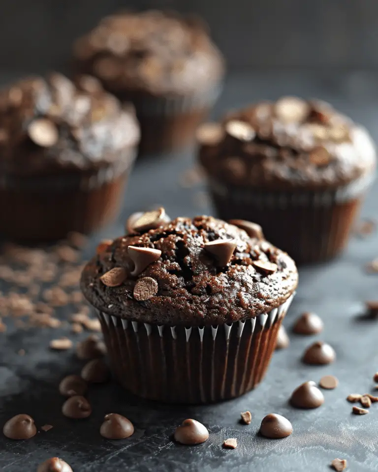 Chocolate Banana Muffins