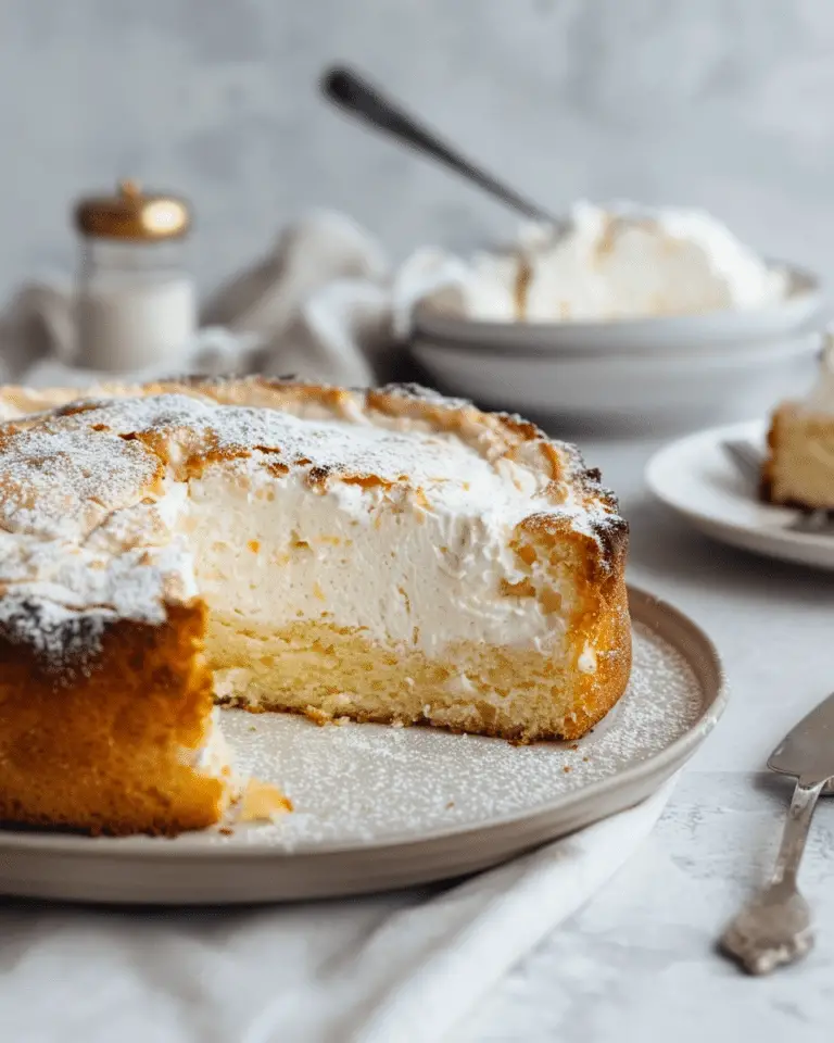The Fluffiest Yogurt Cloud Cake for a Light Dessert