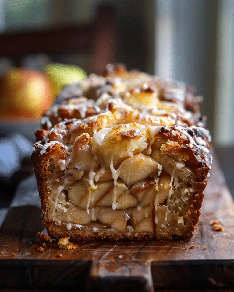 Luscious Country Apple Fritter Bread