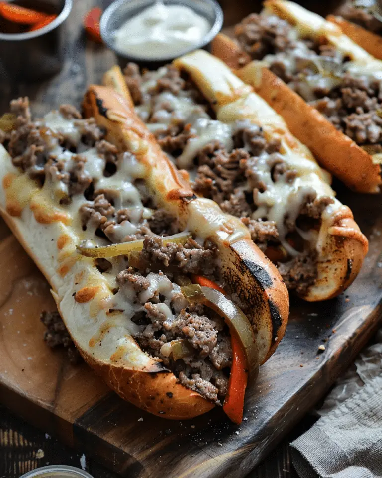 Ground Beef Philly Cheesesteaks: An Incredible Ultimate Recipe That Will Change Your Game