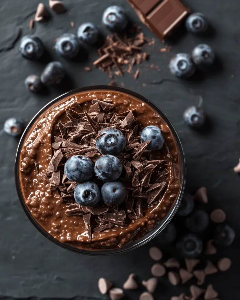 Best  High-Protein Chocolate Chia Pudding